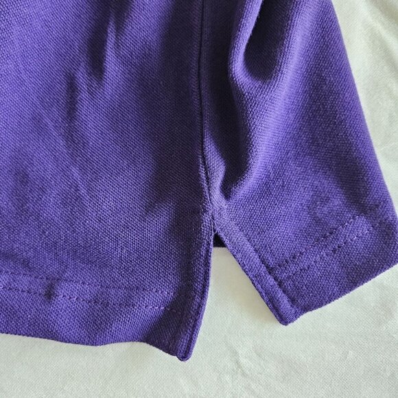 Just Over The Top XL Mens Pique Purple Short Sleeve Golf Breathable Polo JOTT - Picture 9 of 11